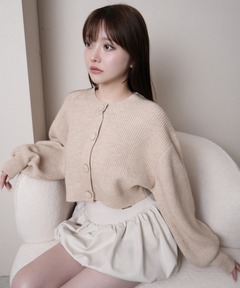 トップス Herlipto Volume Sleeve Jacquard Top Volume Sleeve Jacquard Top（Tシャツ/カットソー）｜Her lip to（ハー