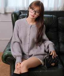 LIPSERVICE | Fluffyラメニットカーディガン(カーディガン/ボレロ)