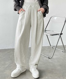 【S-XLサイズ展開】サイドタックイージースウェットパンツ