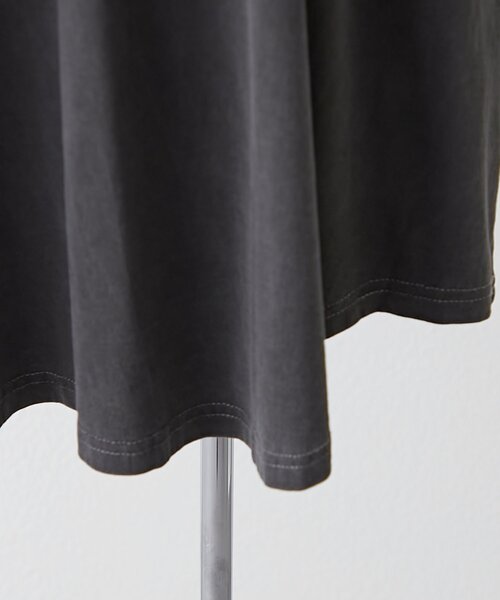 NAO（ナオ）の「【NAO】ピグメントBIGTシャツ（Tシャツ/カットソー・レディース・ネイビー/オフホワイト/スミクロ・FREE）」の16枚目の写真