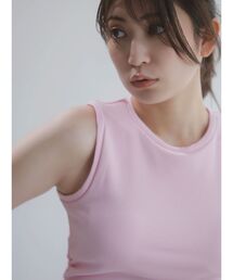 COACH ピンク タンクトップ Mサイズ　ピンク＆イエロー2点 COACH ピンク タンクトップ Mサイズ ピンク＆イエロー2点 COACH