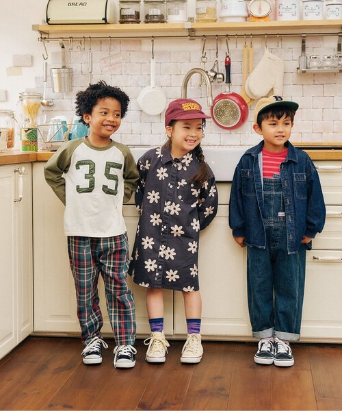 F.O.KIDS（エフオーキッズ）の「【ジュニア対応】ナンバリングAPラグランTee（Tシャツ/カットソー・キッズ・ブルー/レッド/カーキ・100/90/80/110/140/130/120）」の8枚目の写真