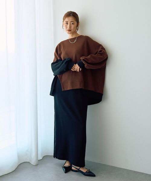 Editt by YECCA VECCA（エディットバイイェッカヴェッカ）の「ZIPアレンジスカート（スカート・レディース・グレー/ブラック・FREE）」の13枚目の写真