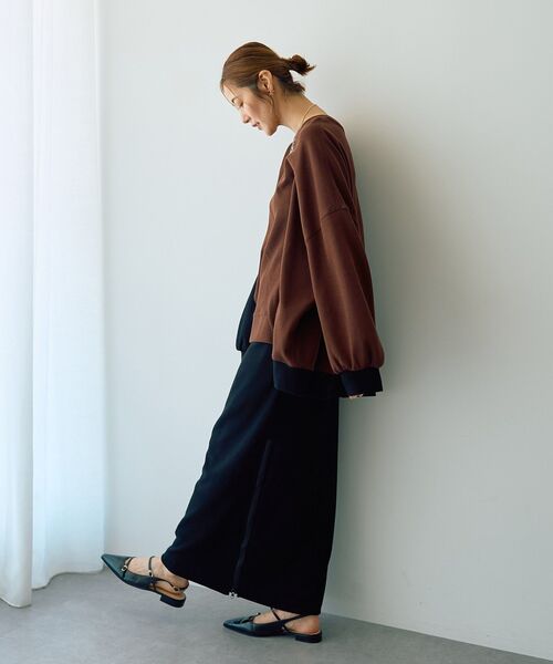 Editt by YECCA VECCA（エディットバイイェッカヴェッカ）の「ZIPアレンジスカート（スカート・レディース・グレー/ブラック・FREE）」の15枚目の写真