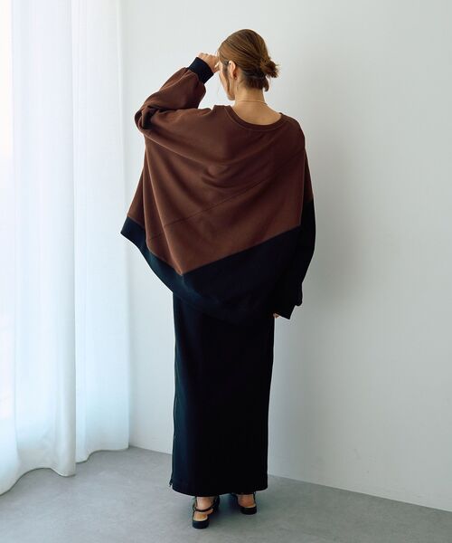 Editt by YECCA VECCA（エディットバイイェッカヴェッカ）の「ZIPアレンジスカート（スカート・レディース・グレー/ブラック・FREE）」の16枚目の写真