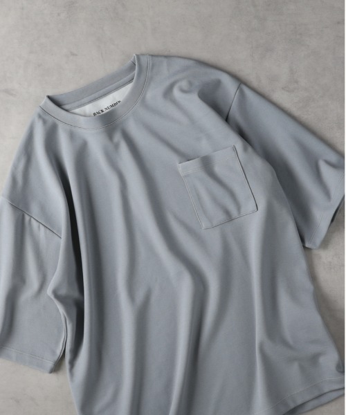 BACK NUMBER(バックナンバー)の「BACK NUMBER(バックナンバー)【メンズ】【接触冷感】胸ポケット半袖Tシャツ(Tシャツ/カットソー・メンズ・ブラック/ライトベージュ/ライトグレー/ホワイト/グリーン/ブルー・L/XL/M)」の6枚目の写真