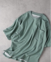 BACK NUMBER（バックナンバー）の「BACK NUMBER(バックナンバー)【メンズ】【接触冷感】胸ポケット半袖Tシャツ（Tシャツ/カットソー）」