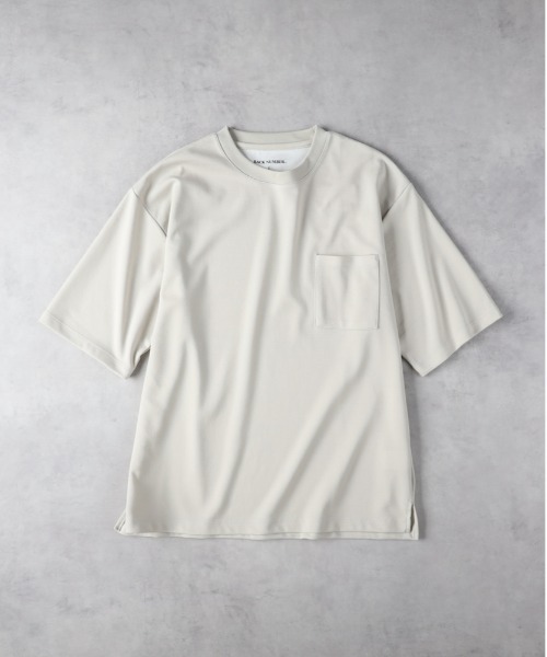 BACK NUMBER(バックナンバー)の「BACK NUMBER(バックナンバー)【メンズ】【接触冷感】胸ポケット半袖Tシャツ(Tシャツ/カットソー・メンズ・ブラック/ライトベージュ/ライトグレー/ホワイト/グリーン/ブルー・L/XL/M)」の15枚目の写真