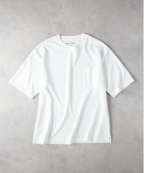 BACK NUMBER(バックナンバー)の「BACK NUMBER(バックナンバー)【メンズ】【接触冷感】胸ポケット半袖Tシャツ(Tシャツ/カットソー・メンズ・ブラック/ライトベージュ/ライトグレー/ホワイト/グリーン/ブルー・L/XL/M)」の16枚目の写真