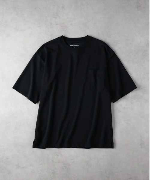 BACK NUMBER(バックナンバー)の「BACK NUMBER(バックナンバー)【メンズ】【接触冷感】胸ポケット半袖Tシャツ(Tシャツ/カットソー・メンズ・ブラック/ライトベージュ/ライトグレー/ホワイト/グリーン/ブルー・L/XL/M)」の17枚目の写真