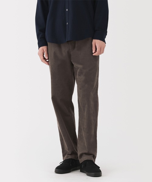 無印良品（ムジルシリョウヒン）の「紳士　コーデュロイイージーパンツ（その他パンツ・メンズ・ダークネイビー/ダークブラウン/ブラック/ブラウン系・S/M/L/XL）」の3枚目の写真