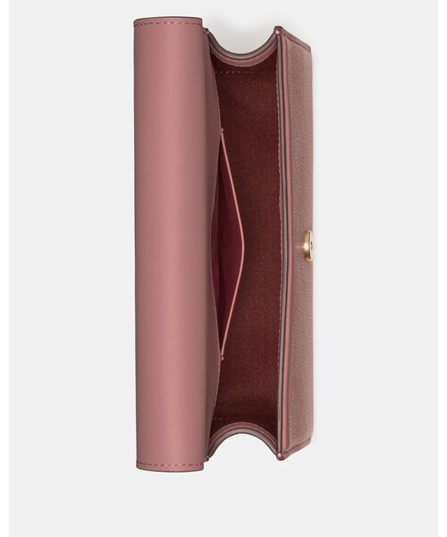 kate spade new york（ケイトスペード ニューヨーク）の「デコ ミニ フラップ チェーン クロスボディ（ショルダーバッグ・レディース・ピンク・ONESIZE）」の3枚目の写真