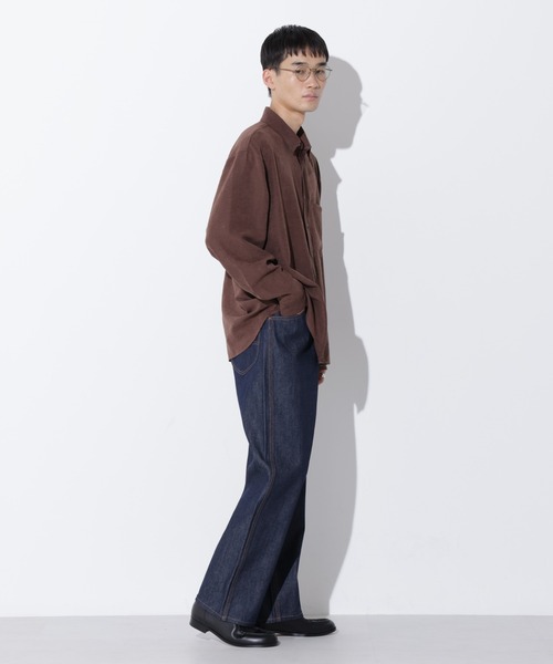 Lee(リー)の「LEE/別注 COW BOY PANTS(セットアップ可)(デニムパンツ・メンズ・インディゴブルー/ブラック・L/M/S)」の7枚目の写真