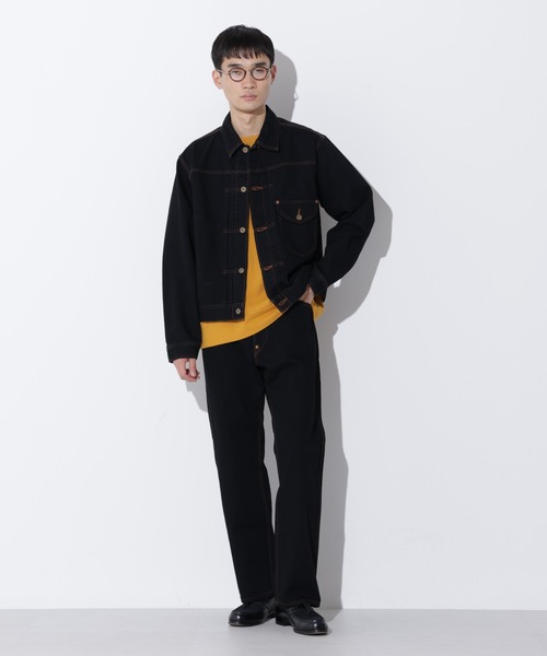 Lee(リー)の「LEE/別注 COW BOY PANTS(セットアップ可)(デニムパンツ・メンズ・インディゴブルー/ブラック・L/M/S)」の12枚目の写真