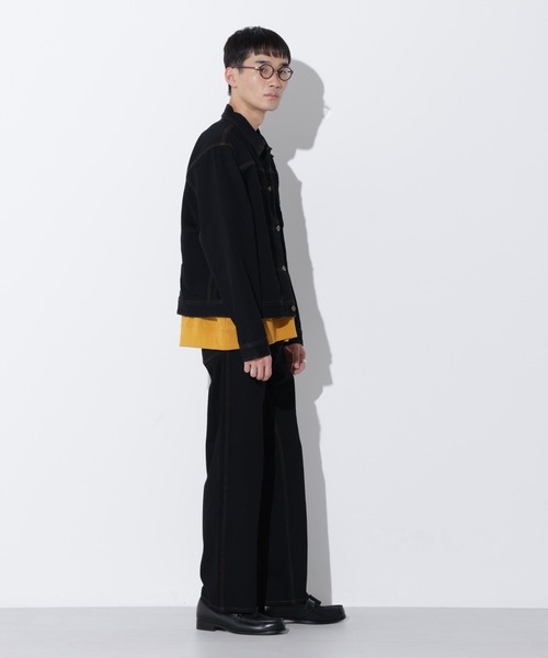 Lee(リー)の「LEE/別注 COW BOY PANTS(セットアップ可)(デニムパンツ・メンズ・インディゴブルー/ブラック・L/M/S)」の14枚目の写真