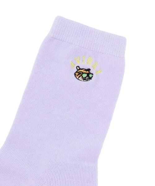 AVIREX（アヴィレックス）の「《直営店限定》FLYING TIGERS SOX/フライングタイガー ソックス（ソックス/靴下・レディース・ブラック/ホワイト・F）」の13枚目の写真