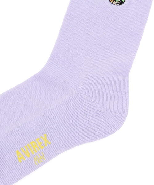 AVIREX（アヴィレックス）の「《直営店限定》FLYING TIGERS SOX/フライングタイガー ソックス（ソックス/靴下・レディース・ブラック/ホワイト・F）」の3枚目の写真