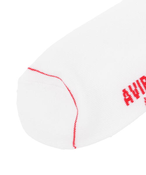 AVIREX（アヴィレックス）の「《直営店限定》FLYING TIGERS SOX/フライングタイガー ソックス（ソックス/靴下・レディース・ブラック/ホワイト・F）」の10枚目の写真
