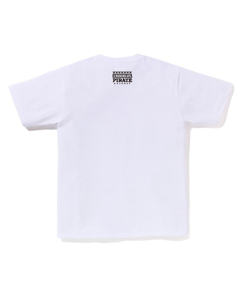 A BATHING APE(アベイシングエイプ)の「PIRATE MILO TREASURE TEE(Tシャツ/カットソー・メンズ・ホワイト/ブラック・SMALL/LARGE/MEDIUM/X-LARGE/XX-LARGE)」の3枚目の写真