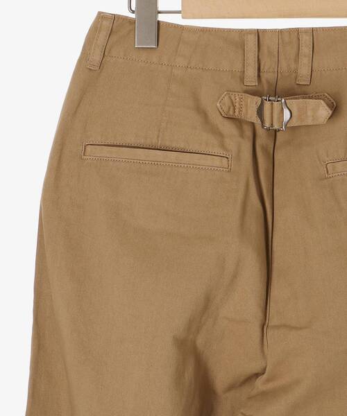 le.coeur blanc（ルクールブラン）の「タックカーブチノパンツ（チノパンツ・レディース・ベージュ/ネイビー・38/36）」の12枚目の写真