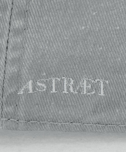 ASTRAET（アストラット）の「＜ASTRAET＞ACID ベースボールキャップ（キャップ・レディース・ブラック/ライトグレー・FREE）」の8枚目の写真