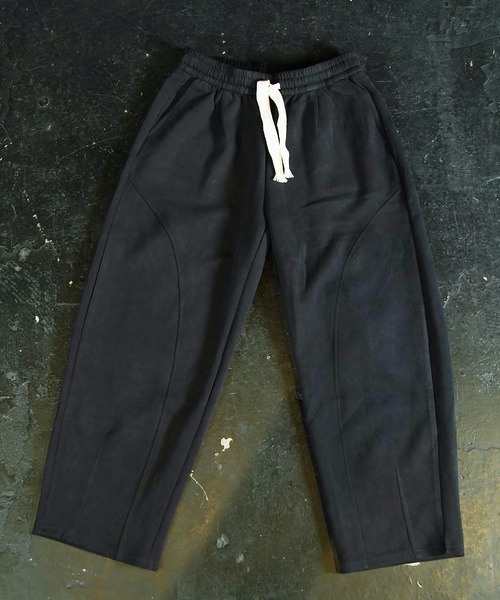 Beno（ビーノ）の「ワイドシルエット スウェットパンツ（スウェットパンツ・メンズ・グレー/ブラック・MEDIUM/LARGE/X-LARGE）」の6枚目の写真