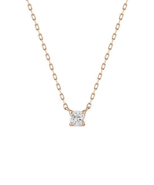 4℃（ヨンドシー）の「【Autumn Limited】K10ピンクゴールド ネックレス（ネックレス・レディース・ピンクゴールド・FREE）」の2枚目の写真