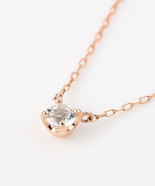 4℃（ヨンドシー）の「【Autumn Limited】K10ピンクゴールド ネックレス（ネックレス・レディース・ピンクゴールド・FREE）」の3枚目の写真