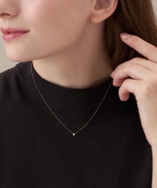 4℃（ヨンドシー）の「【Autumn Limited】K10ピンクゴールド ネックレス（ネックレス・レディース・ピンクゴールド・FREE）」の6枚目の写真