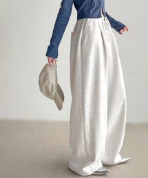 Java（ジャバ）の「《JaVa ジャバコラボ》大人の余白をまとうワイドスウェット。ヘビーウェイトスウェットワイドパンツ（スウェットパンツ）」