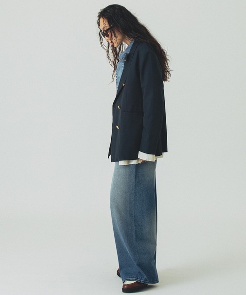 ROSE BUD（ローズバッド）の「TAILORED JACKET（テーラードジャケット・レディース・ネイビー/グレー・S/M）」の22枚目の写真