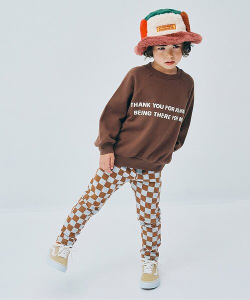 p.premier(ピードットプルミエ)の「【ジュニア対応】イロチ買いしたい総柄ストレッチレギンスパンツ(その他パンツ・キッズ・チャコール/ネイビー/オレンジ/イエロー/ブルー/ブラウン/グリーン/ブラック・80/90/100/110/120/130)」の11枚目の写真