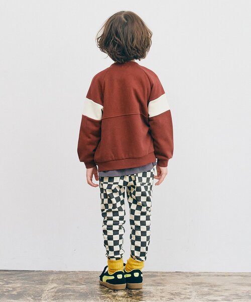 p.premier(ピードットプルミエ)の「【ジュニア対応】イロチ買いしたい総柄ストレッチレギンスパンツ(その他パンツ・キッズ・チャコール/ネイビー/オレンジ/イエロー/ブルー/ブラウン/グリーン/ブラック・80/90/100/110/120/130)」の14枚目の写真