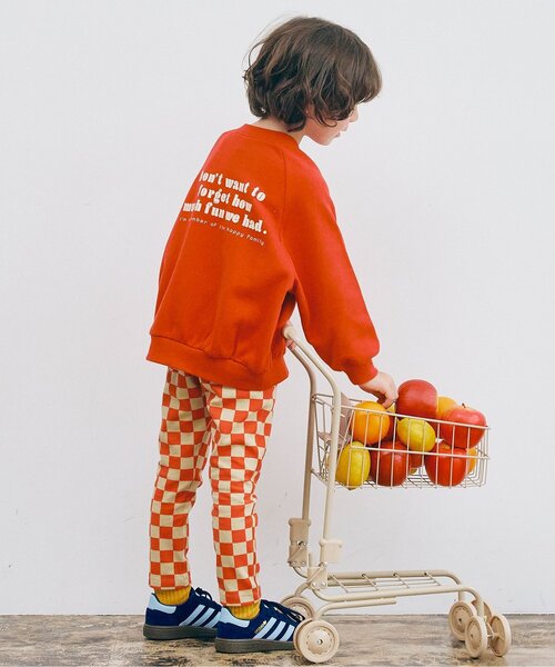 p.premier(ピードットプルミエ)の「【ジュニア対応】イロチ買いしたい総柄ストレッチレギンスパンツ(その他パンツ・キッズ・チャコール/ネイビー/オレンジ/イエロー/ブルー/ブラウン/グリーン/ブラック・80/90/100/110/120/130)」の22枚目の写真