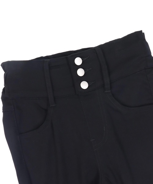 ANAP kids（アナップキッズ）の「ハイウエスト ストレッチ スキニー パンツ【ジュニアお揃い】（その他パンツ・キッズ・ブラック・130cm/120cm/110cm）」の8枚目の写真