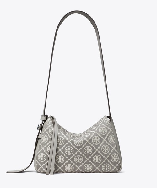 TORY BURCH(トリーバーチ)の「ロミー Tモノグラム スモール ショルダーバッグ(ショルダーバッグ・レディース・ライトグレー・ONE SIZE)」の3枚目の写真