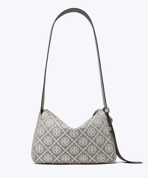 TORY BURCH(トリーバーチ)の「ロミー Tモノグラム スモール ショルダーバッグ(ショルダーバッグ・レディース・ライトグレー・ONE SIZE)」の4枚目の写真