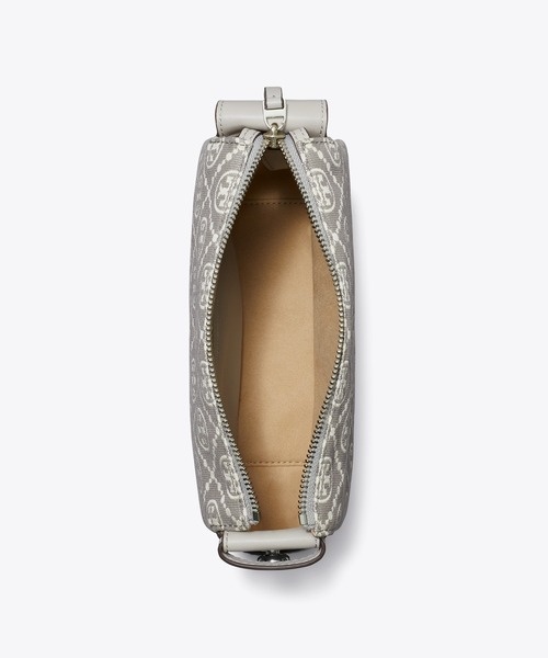 TORY BURCH(トリーバーチ)の「ロミー Tモノグラム スモール ショルダーバッグ(ショルダーバッグ・レディース・ライトグレー・ONE SIZE)」の6枚目の写真