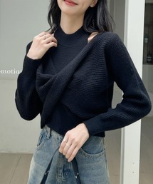 ホルターネック」に該当するレディースのトップス（ブラック