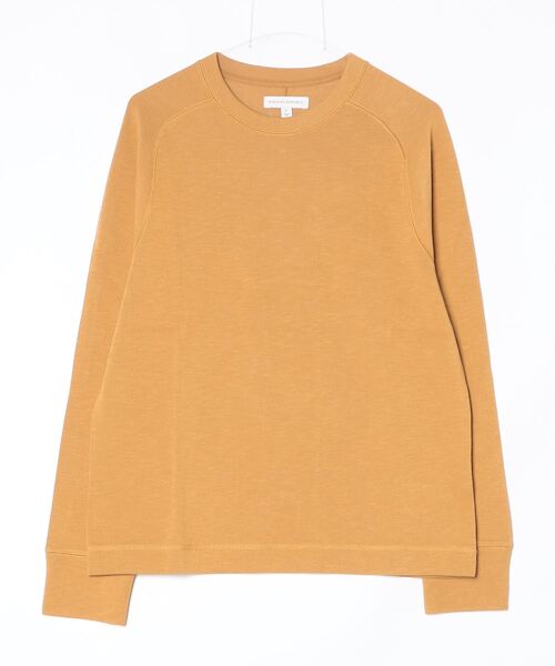 Banana Republic（バナナリパブリック）の「◆スラブ ダブルニット クルーネックTシャツ（ニット/セーター・メンズ・ナチュラル/カーキ/イエロー/ライトブルー/キャメル・M/XL/S/L）」の6枚目の写真