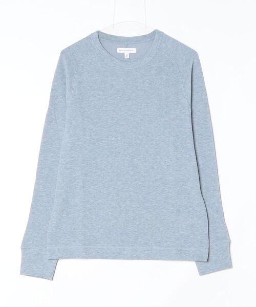 Banana Republic（バナナリパブリック）の「◆スラブ ダブルニット クルーネックTシャツ（ニット/セーター・メンズ・ナチュラル/カーキ/イエロー/ライトブルー/キャメル・M/XL/S/L）」の9枚目の写真