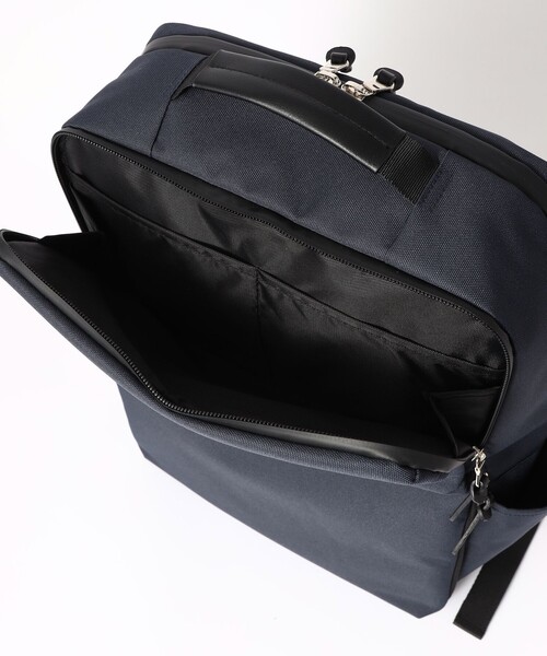 MACKINTOSH PHILOSOPHY（ﾏｯｷﾝﾄｯｼｭ ﾌｨﾛｿﾌｨｰ）の「CORDURA(R) fabric バックパック（バックパック/リュック・メンズ・ブラック/ダークネイビー・FREE）」の9枚目の写真