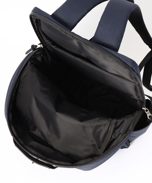 MACKINTOSH PHILOSOPHY（ﾏｯｷﾝﾄｯｼｭ ﾌｨﾛｿﾌｨｰ）の「CORDURA(R) fabric バックパック（バックパック/リュック・メンズ・ブラック/ダークネイビー・FREE）」の10枚目の写真