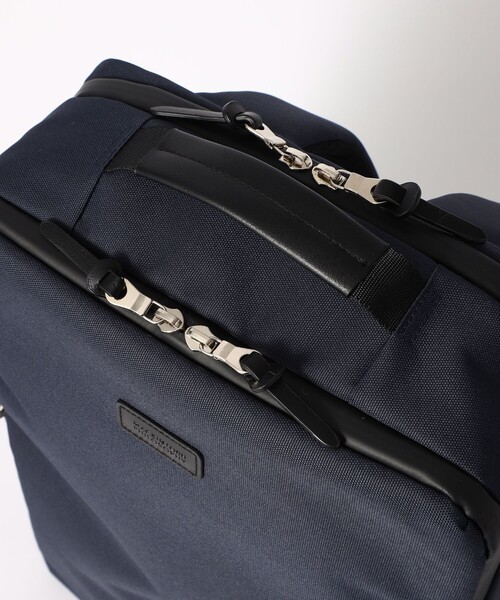 MACKINTOSH PHILOSOPHY（ﾏｯｷﾝﾄｯｼｭ ﾌｨﾛｿﾌｨｰ）の「CORDURA(R) fabric バックパック（バックパック/リュック・メンズ・ブラック/ダークネイビー・FREE）」の11枚目の写真