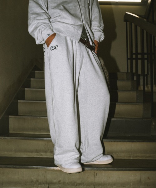 centimeter（センチメーター）の「CMT ruler sweat pants（スウェットパンツ・メンズ・ブラウン/ネイビー/ブラック/ヘザーグレー・MEDIUM/LARGE/X-LARGE）」の11枚目の写真