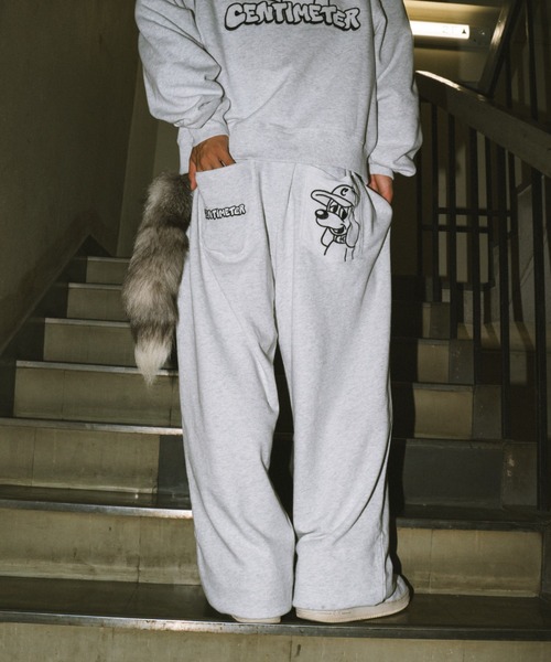 centimeter（センチメーター）の「CMT ruler sweat pants（スウェットパンツ・メンズ・ブラウン/ネイビー/ブラック/ヘザーグレー・MEDIUM/LARGE/X-LARGE）」の12枚目の写真