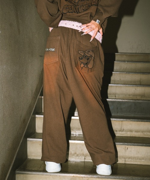 centimeter（センチメーター）の「CMT ruler sweat pants（スウェットパンツ・メンズ・ブラウン/ネイビー/ブラック/ヘザーグレー・MEDIUM/LARGE/X-LARGE）」の15枚目の写真
