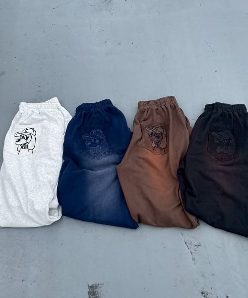 centimeter（センチメーター）の「CMT ruler sweat pants（スウェットパンツ・メンズ・ブラウン/ネイビー/ブラック/ヘザーグレー・MEDIUM/LARGE/X-LARGE）」の19枚目の写真