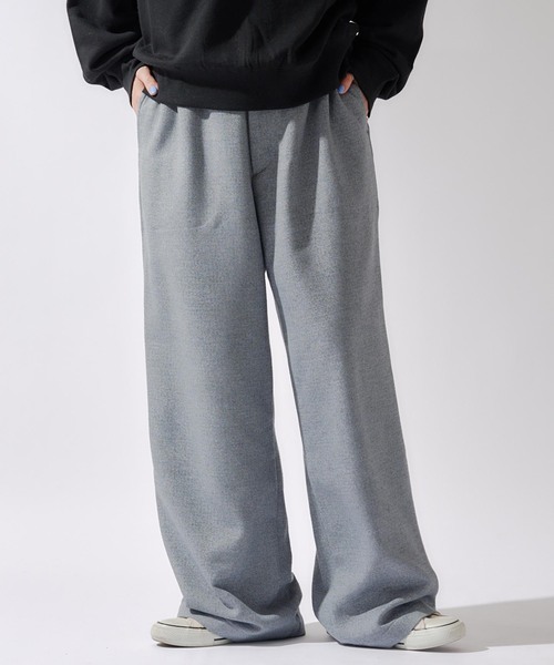 B.C STOCK（ベーセーストック）の「【Deux Allures/ドゥ アリュール】ループネップストレートスラックス（スラックス・メンズ・ベージュ/ブルー・FREE）」の6枚目の写真