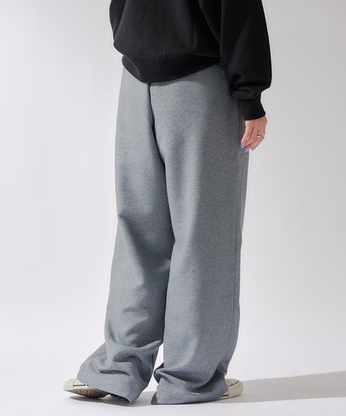 B.C STOCK（ベーセーストック）の「【Deux Allures/ドゥ アリュール】ループネップストレートスラックス（スラックス・メンズ・ベージュ/ブルー・FREE）」の8枚目の写真